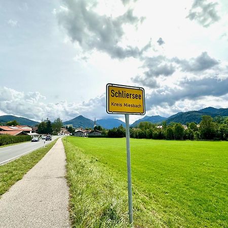 Alpenoase Schliersee - Grosse Suite Mit Sauna Oder Gemuetliche Studio Appartements Екстер'єр фото