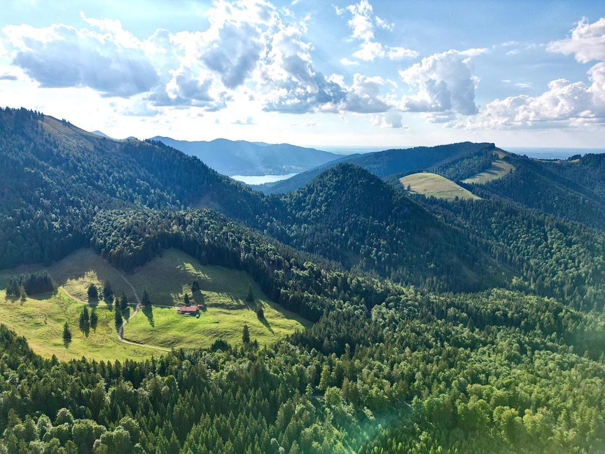 Alpenoase Schliersee - Grosse Suite Mit Sauna Oder Gemuetliche Studio Appartements Екстер'єр фото