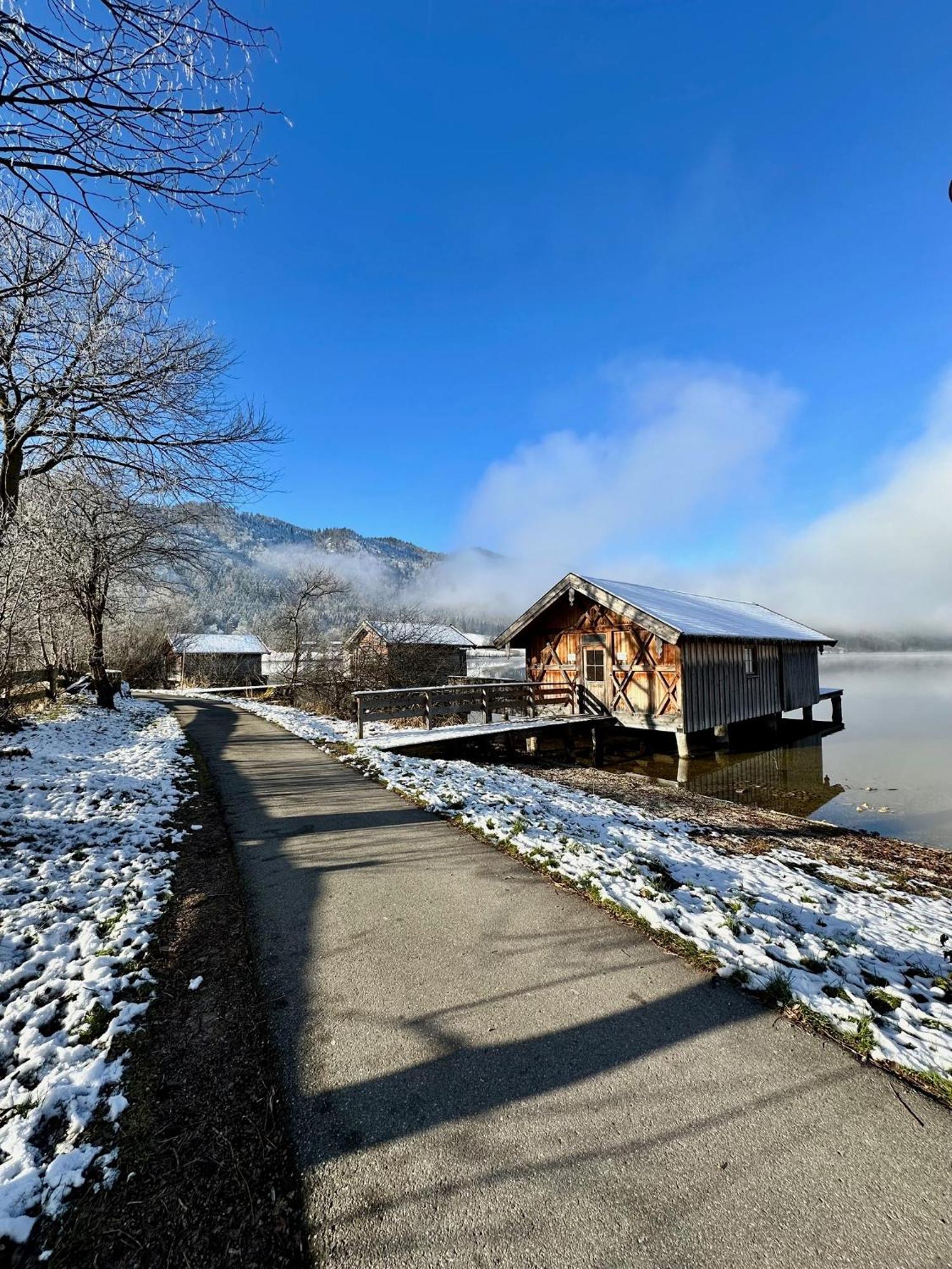 Alpenoase Schliersee - Grosse Suite Mit Sauna Oder Gemuetliche Studio Appartements Екстер'єр фото
